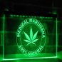 Medical Marijuana Illuminated Led Neon Sign Home Decor