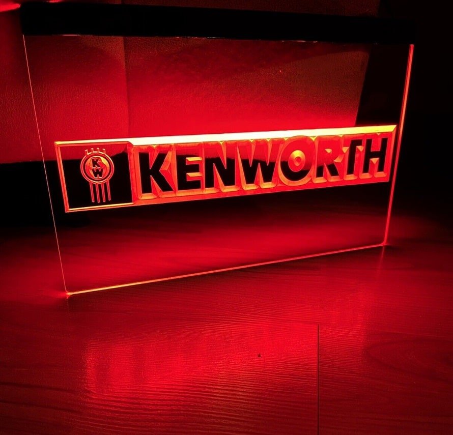 Kenworth Truck Car Led Neon Sign Home Decor, Lights D&Atilde;&copy;cor Art