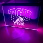 TCU Football Logo Led Neon Sign Home Decor, Room, Lights D&Atilde;&copy;cor Craft Art