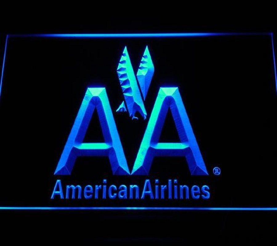 American Airlines Led Neon Sign Home Decor, Office, Lights D&Atilde;&copy;cor Craft Art