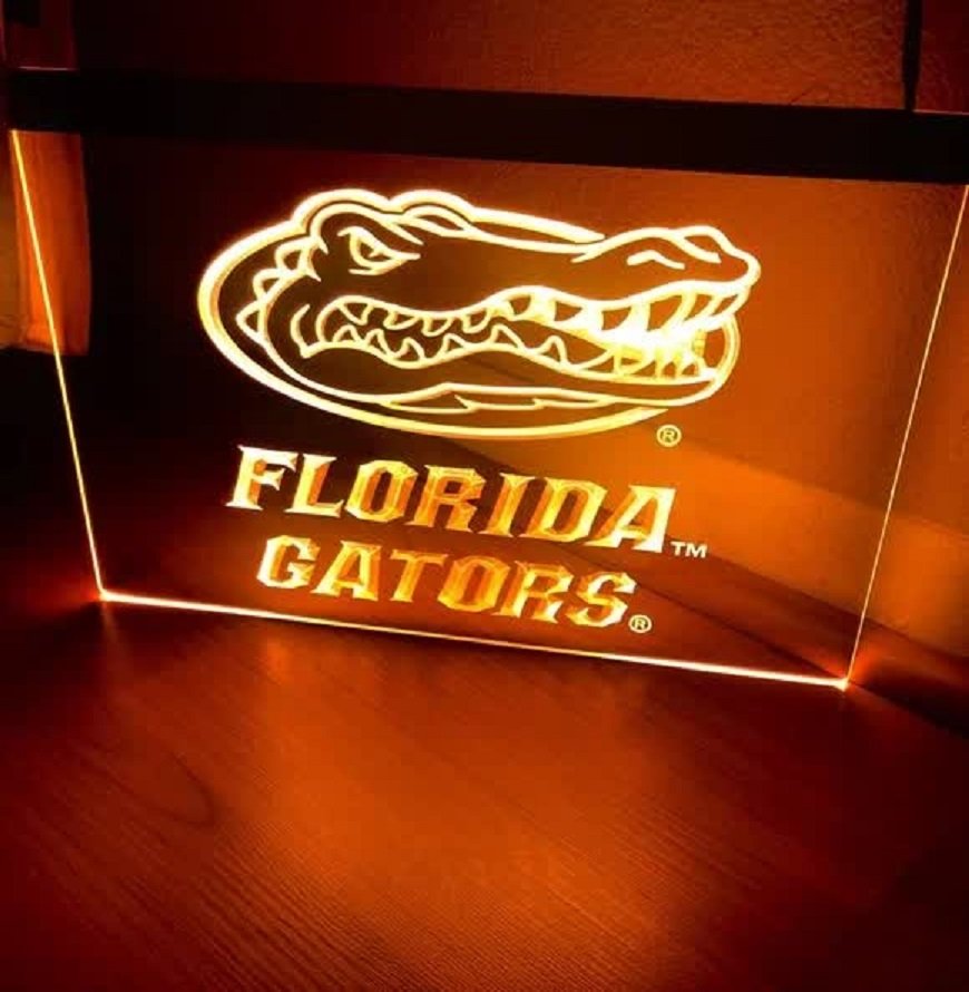 Florida Gators Led Neon Sign Hang Signs Wall, Lights D&Atilde;&copy;cor Art