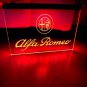 Alfa Romeo Logo Led Neon Sign Home Decor, Garage, Glowing Art
