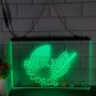 DJ Turntables Logo Led Neon Sign Decor Hang Wall, Decorative Audio Turntable