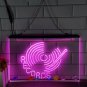 DJ Turntables Logo Led Neon Sign Decor Hang Wall, Decorative Audio Turntable