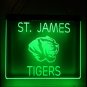 St James Tigers Football Led Neon Sign Home Decor, Light D&Atilde;&copy;cor Art