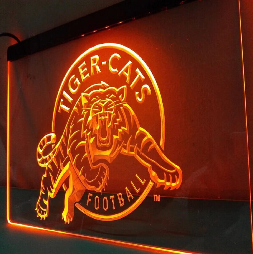 Tiger Cats Led Neon Sign Hang Wall Home Decor, Room, Fans Gift