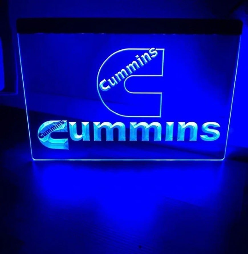 cummins neon sign