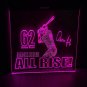 Aaron Judge New York Yankees LED Neon Sign Home Decor, Room, Fans Gift