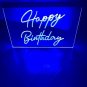 Happy Birthday LED Neon Sign Hang Wall Decor, Artful Lights