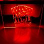 Poker Club Illuminated Led Neon Sign Decor, Bar, Pub, Room, Artful Lights Craft