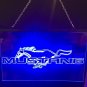 Mustangs Illuminated LED Neon Sign Decor, Garage, Artful Lights