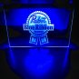 Pabst Blue Ribbon Illuminated LED Neon Sign Hang Wall Decor, Bar, Pub, Light Art