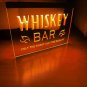 Whiskey Bar Illuminated LED Neon Sign Hang Wall Decor, Pub, Artful Lights D&Atilde;&copy;cor