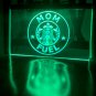 Mom Fuel Starbucks Illuminated LED Neon Sign Hang Wall Decor, Room, Artful Light