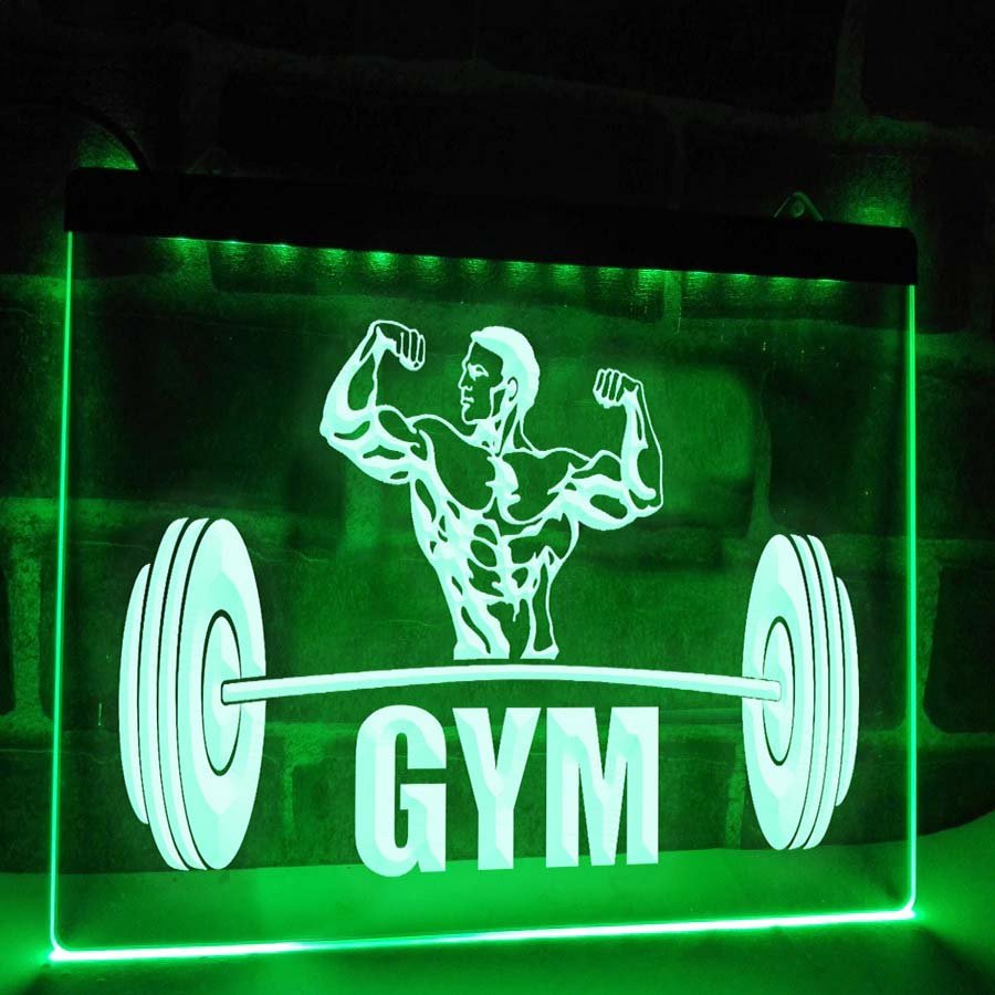 Gym LED Neon Signs Decor
