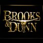 Brooks & Dunn Illuminated LED Neon Sign Hang Wall Decor, Lights Décor Art
