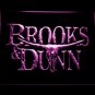 Brooks & Dunn Illuminated LED Neon Sign Hang Wall Decor, Lights D&Atilde;&copy;cor Art
