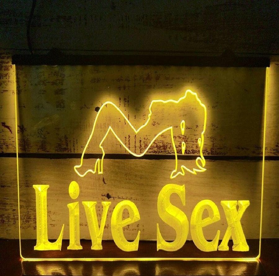 Live Sex Women Dancer Beer Pub Bar Club D&Atilde;&copy;cor Led Neon Light Sign Man Strip Gift