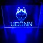 Uconn Huskies LED Neon Sign Home Decor, Garage, Office