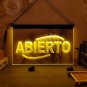 Abierto Food Cafe Restaurant LED Neon Sign Decor Shop, Decor Light Craft Art