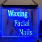 Waxing Facial Nails LED Neon Sign Home Decor Spa Display Wall Art Decor