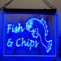 Fish & Chip Food LED Neon Light Sign  Luminous Display