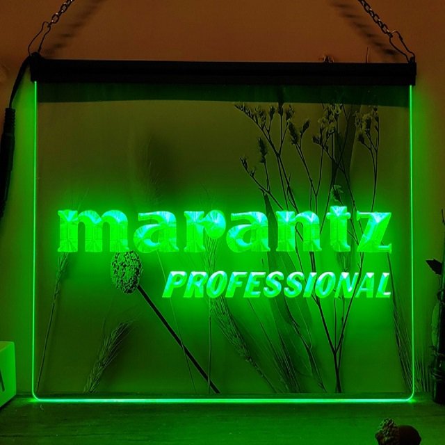 Marantz LED Neon Sign Gift Home Decor, Craft Glowing