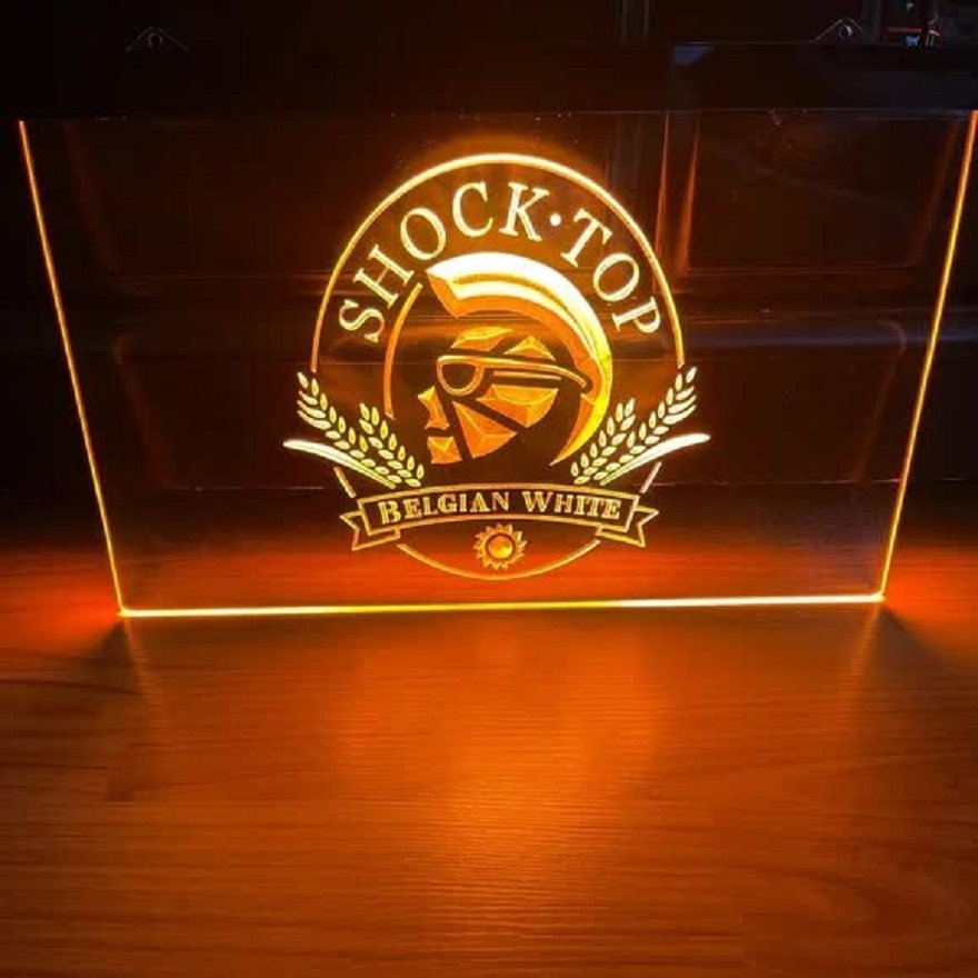 Shock Top Logo Led Neon Sign