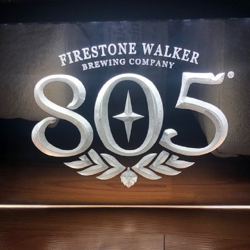 805 Firestone Walker Beer Logo LED Neon Hang Sign Wall Decor, Office, Neon Light D&Atilde;&copy;cor Art