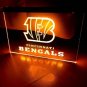 Cincinnati Bengals Logo LED Neon Hang Wall Decor, Neon Light D&Atilde;&copy;cor Art Craft