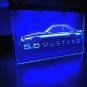 Ford Mustang 5.0 Logo LED Neon Hanging Wall Decor Room, Garage, Neon Light D&Atilde;&copy;cor Art