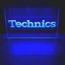 Technics Audio LED Neon Sign Light for Studio Music Room Wall Decor Display LEDs