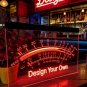Custom VU dB LED Neon Sign &acirc;�� Personalized Audio Meter Wall Decor Light
