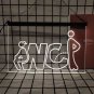 Men & Women Restroom LED Neon Sign &acirc;�� Decorative Bathroom Wall Light