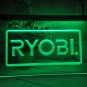 Ryobi LED Neon Sign &acirc;�� Garage Workshop Wall Decor Light Gift