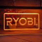 Ryobi LED Neon Sign &acirc;�� Garage Workshop Wall Decor Light Gift
