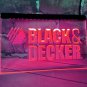 Black & Decker LED Neon Sign &acirc;�� Garage Workshop Wall Decor Light