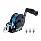 Heavy Duty Boat Trailer Winch 1600 lbs with 26FT Strap Reliable towing solution for boats, trucks, A