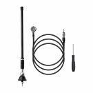 16 Inch Flexible Rubber Duck Marine Radio Antenna FM/AM for Boat ATV UTV RV Truck Motorcycle Black 16 Inch Flexible Rubber Duck Marine Radio Antenna FM/AM for Boat ATV UTV RV Truck Motorcycle Black