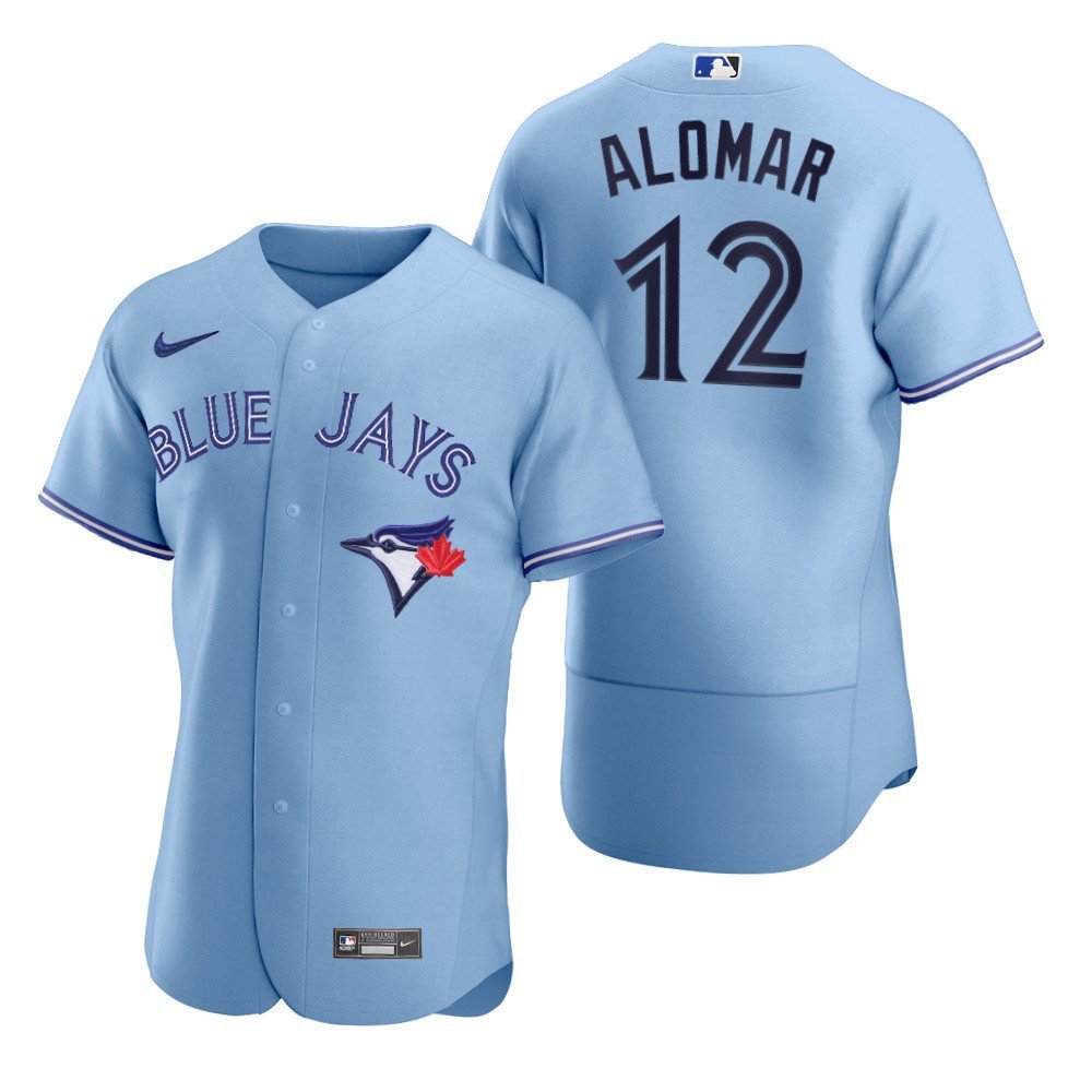 Toronto Blue Jays Roberto Alomar 2020 Alternate Blue Jersey