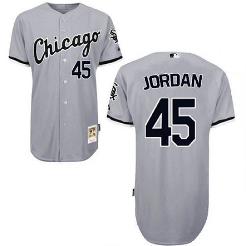 Authentic Collection Majestic Michael Jordan #45 white sox jersey