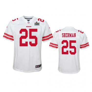 San Francisco 49ers #25 Richard Sherman White Vapor Untouchable Limited  Jersey