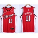 Chicago Bulls #11 DeMar DeRozan 75th Anniversary Red Edition Swingman Stitched Basketball Jersey