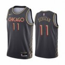 Chicago Bulls #11 Demar Derozan Black Swingman 2020-21 City Edition Jersey