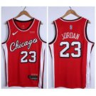 Chicago Bulls #23 Michael Jordan 75th Anniversary Red Edition Swingman Stitched Basketball Jersey