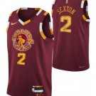 Cleveland Cavaliers #2 Collin Sexton 2021-2022 Red City Edition Swingman Stitched Jersey