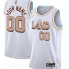 Cleveland Cavaliers Active Player Custom 20222023 White City Edition Stitched Basketball Jersey