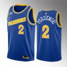 Golden State Warriors #2 Brandin Podziemski Royal Classic Edition Swingman Stitched Jersey