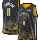 Golden State Warriors #11 Klay Thompson 20222023 Black City edition Stitched Basketball Jersey