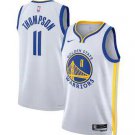 Golden State Warriors #11 Klay Thompson Unisex White 202223 Swingman Jersey - Association Edition
